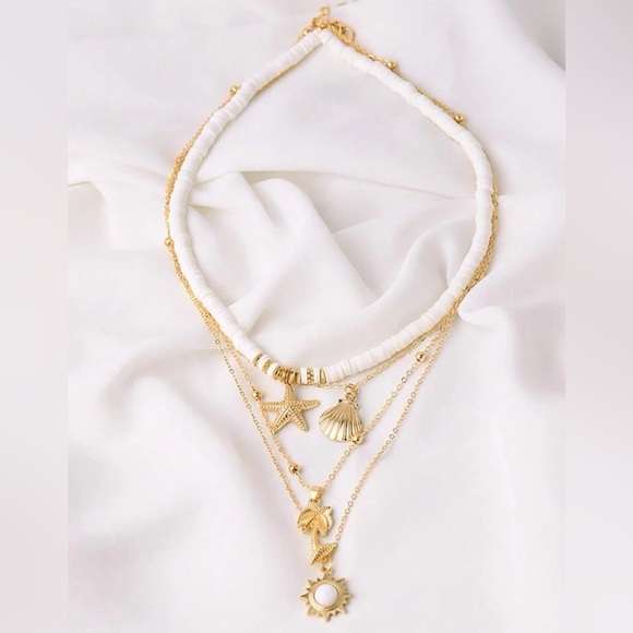 Jewelry - NEW! Multilayer necklace  🏝️ ☀️ ⭐️ 🐚